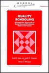 Quality Schooling - David Reynolds, David N. Aspin