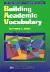 Building Academic Vocabulary - Lawrence J. Zwier