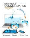 Business Communication Today - Courtland L. Bovée, John V. Thill