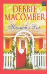 Hannah's List - Debbie Macomber