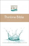 CEB Common English Thinline Bible Hardcover - Common English Bible