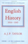 English History 1914-45 - A.J.P. Taylor