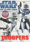 Star Wars Troopers Sticker Play Book to Color (Star Wars: the Clone Wars) - Dalmatian Press