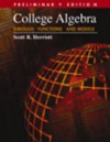 College Algebra Through Functions and Models, Preliminary Edition - Scott R. Herriott