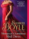 Memoirs of a Scandalous Red Dress - Elizabeth Boyle