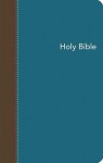 Ceb Common English Bible Thinline, Soft Touch Flex, Dark Teal - Common English Bible