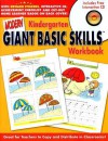 Modern Giant Basic Skills Kindergarten Workbook [With Reward StickersWith CD] - Modern Publishing