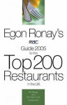 Egon Ronay's RAC Guide: To the Top 200 Restaurants in the UK - Egon Ronay