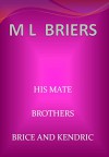 His Mate - Brothers- Brice and Kendric ( Lycan Romance ) - M L Briers