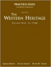 The Western Heritage Vol 1 to 1715: Practice Tests - Donald Kagan, Steven E. Ozment, Frank M. Turner