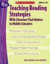 Teaching Reading Strategies With Literature That Matters to Middle Schoolers - Nancy Fordham, Alexa Sandmann