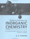 Solutions Manual for Inorganic Chemistry, Third Edition - Steven H. Strauss, D.F. Shriver, P.W. Atkins