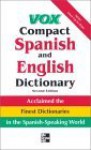 Vox Compact Spanish and English Dictionary (Vinyl) - Contemporary Books, Inc., C. Edward Scebold, McGraw-Hill Publishing