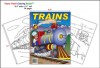 Trains Coloring Book (8.5x11) - ColoringBook.com, Really Big Coloring Books