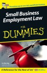 Small Business Employment Law For Dummies - Liz Barclay