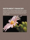 Instrument Financier: Valeur Mobili - Livres Groupe