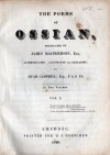 The Poems of Ossian (Vol. 1) - James MacPherson, Ossian