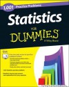 1,001 Statistics Practice Problems for Dummies - Consumer Dummies