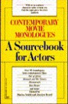 Contemporary Movie Monologues: A Sourcebook for Actors - Marisa Smith