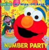 Sesame Street Number Party: My Wipe-Off Shape Book - Publications International Ltd.