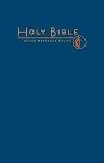 Large Print Pew Bible-CEB-Cross & Flame - Common English Bible