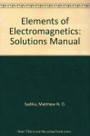 Elements of Electromagnetics 2e Solutions Manual - Matthew N.O. Sadiku