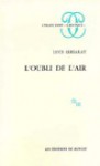 L'oubli de l'air chez Martin Heidegger (Collection "Critique") - Luce Irigaray