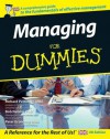 Managing For Dummies - Richard Pettinger, Bob Nelson, Peter Economy