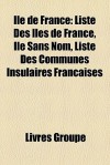 Ile De France - Livres Groupe