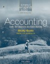 Study Guide, Volume I to accompany Accounting: Tools for Business Decision Making - Paul D. Kimmel, Jerry J. Weygandt, Donald E. Kieso