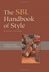The SBL Handbook of Style - Society of Biblical Literature