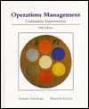 Operations Management: Continuous Improvement - Richard J. Schonberger