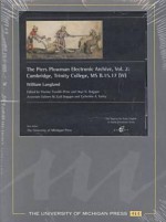 The "Piers Plowman" Electronic Archive, Vol. 2: Cambridge, Trinity College, MS B.15.17 (W) - William Langland, Thorlac Turville-Petre, Hoyt N. Duggan