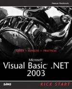 Microsoft Visual Basic .Net 2003 Kick Start - Duncan Mackenzie, Joel Semeniuk, Andy Baron