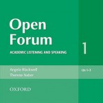 Open Forum 1: Academic Listening and Speaking - Angela Blackwell, Therese Naber