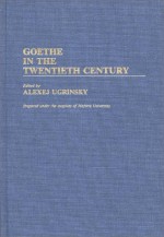 Goethe in the Twentieth Century - Oriental Institute