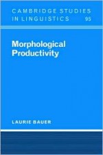 Morphological Productivity - Laurie Bauer, J. Bresnan, S.R. Anderson
