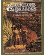 Advanced Dungeons & Dragons Creature Catalogue (AD&D) Official Game Accessory AC9 (9173) - Graeme Morris, Phil Gallagher, Jim Bambra, Gary Gygax, Jeff Anderson, Helen Bedford, Gary Harod etc etc