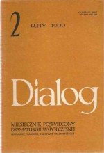 Dialog, nr 2 / luty 1990 - Thomas Bernhard, Wojciech Zimiński, Andrzej Rychcik, Redakcja miesięcznika Dialog