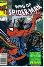 Web of Spider-Man #53 : Wolves in the Night (Marvel Comics) - Gerry Conway, Mark Bagley