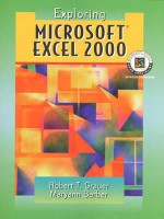 Exploring Microsoft Excel 2000 - Robert T. Grauer, Maryann Barber