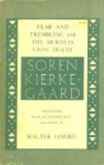 Fear and Trembling and The Sickness Unto Death - Søren Kierkegaard, Walter Lowrie