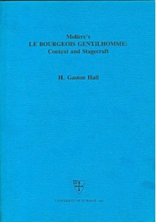 Moliere's "Le Bourgeois Gentilhomme" - H. Gaston Hall