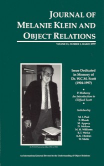 Journal of Melanie Klein and Object Relations - Donald Meltzer