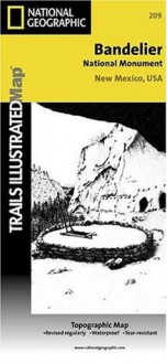 Trails Illustrated Topo Map: Bandelier National Monument - New Mexico, USA (Trails Illustrated - Topo Maps USA) - National Geographic Maps