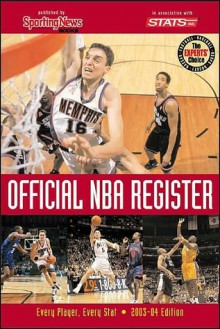 Official NBA Register 2003-2004 - Ron Smith, John Gardella