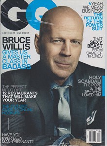 GQ Magazine (March, 2013) Bruce Willis Cover - Jim Nelson