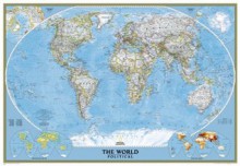 World Classic Wall Map (enlarged) (Reference - World) - National Geographic Maps