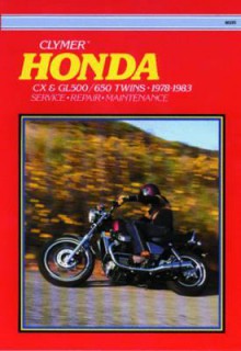 Honda Cx & Gl500/650 Twins 1978-1983 Service Repair Maintenance - Ed Scott