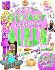 Giant Sticker Activity Book For Girls - Belinda Gallagher